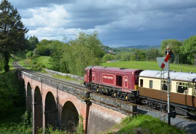 20142 at Severn Valley Railway - Oldbury Viaduct. &copy; AJax