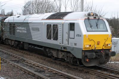 67014 at Oxley. &copy; linuxyeti