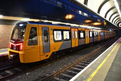 555027 at South Gosforth (Tyne & Wear Metro). &copy; MJM