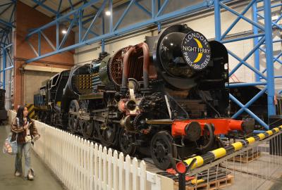 35029 steam at York National Railway Museum. &copy; AJax
