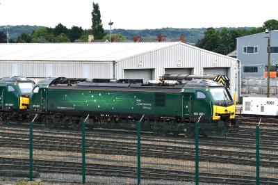 93001 at Worksop HNRC Depot. &copy; MJM