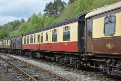 80509 coach at North Yorkshire Moors Railway - Levisham. &copy; AJax