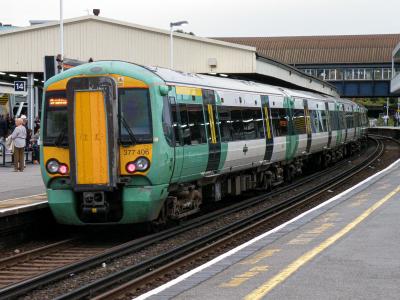 377406 at Clapham Junction. &copy; llamafish