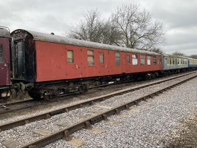 34634 coach at Swindon & Cricklade Railway. &copy; Pistolpete008