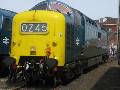 55022 at Eastleigh Works. &copy; Byron5574