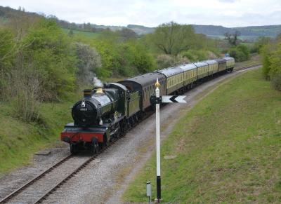6880 steam at Gloucestershire Warwickshire Railway - Hayles Abbey Halt. &copy; AJax
