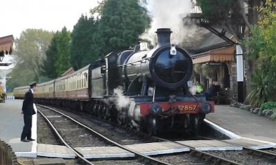steam2857 at Severn Valley Railway - Hampton Loade. &copy; Geoff