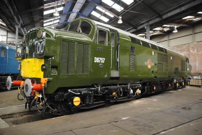 37057 at Barrow Hill. &copy; Kempydak