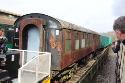 1963 coach at Keighley & Worth Valley Railway - Ingrow. &copy; ConnorsRailPhotography