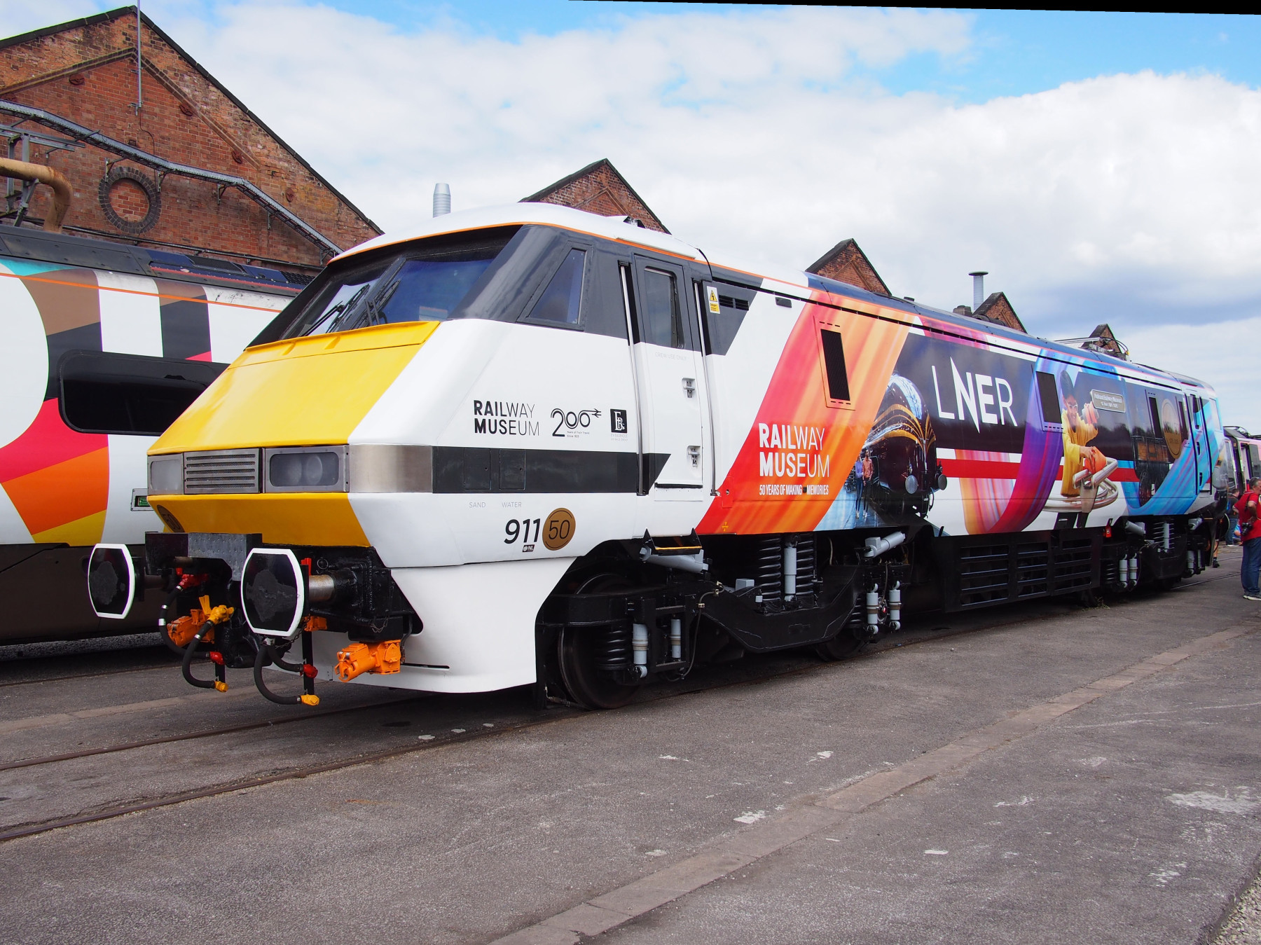 Photo of 91150 at Derby - The Greatest Gathering 2025 — trainlogger