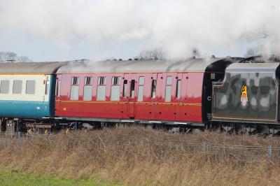 35486 coach at Long Lane LC (Brompton). &copy; ConnorsRailPhotography