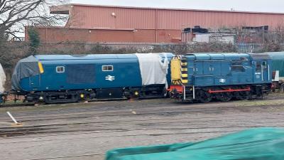 13201,D7092 at Kidderminster TMD - Severn Valley Railway. &copy; MemberOfThePublic