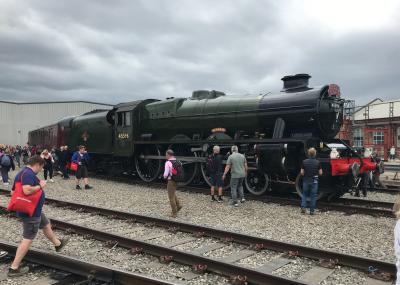 photo of 45596 steam at Derby - The Greatest Gathering 2025