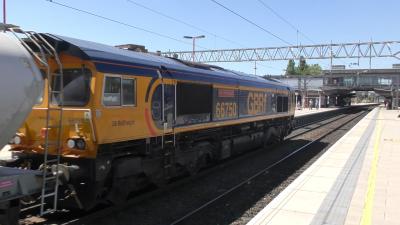 66750 at Stafford. &copy; JM-Freightliner