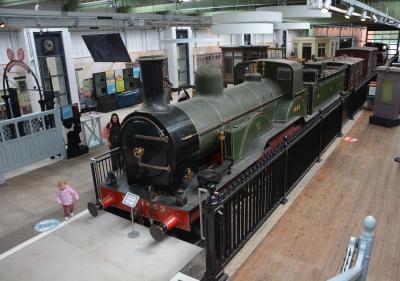 1463 steam at Darlington Railway Museum. &copy; AJax