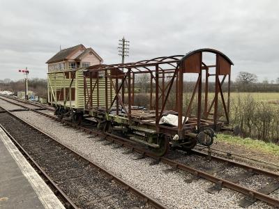 GWR2851 coach at Swindon & Cricklade Railway. &copy; Pistolpete008