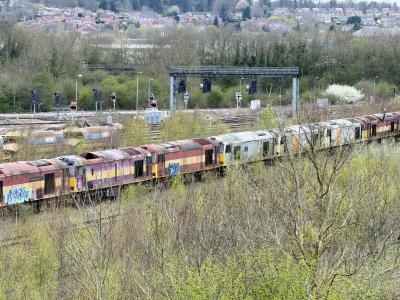 60023,60033 at Toton New Bank Sidings. &copy; Luivery