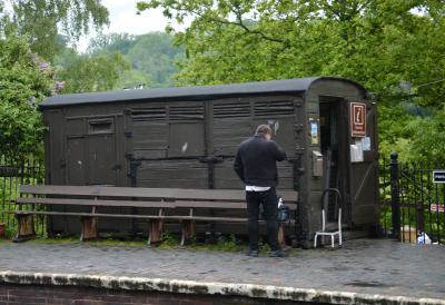 GWR542 coach at Severn Valley Railway - Highley. &copy; AJax