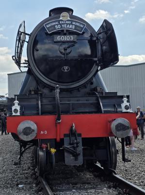 60103 steam at Derby - The Greatest Gathering 2025. &copy; MikeMOL