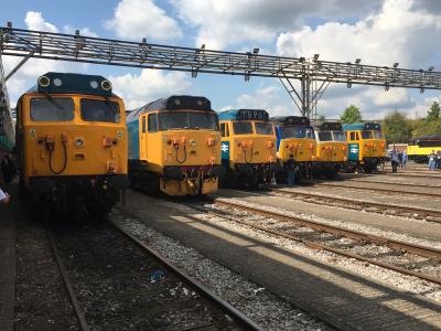 50050,50049,50044,50026,50017,50007 at Old Oak Common HST Depot. &copy; Pape_Timmo
