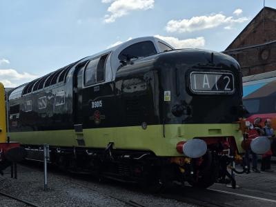 D9015 at Derby - The Greatest Gathering 2025. &copy; MikeMOL