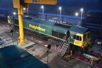 66524 at Southampton Maritime Maintenance Depot. &copy; MJM