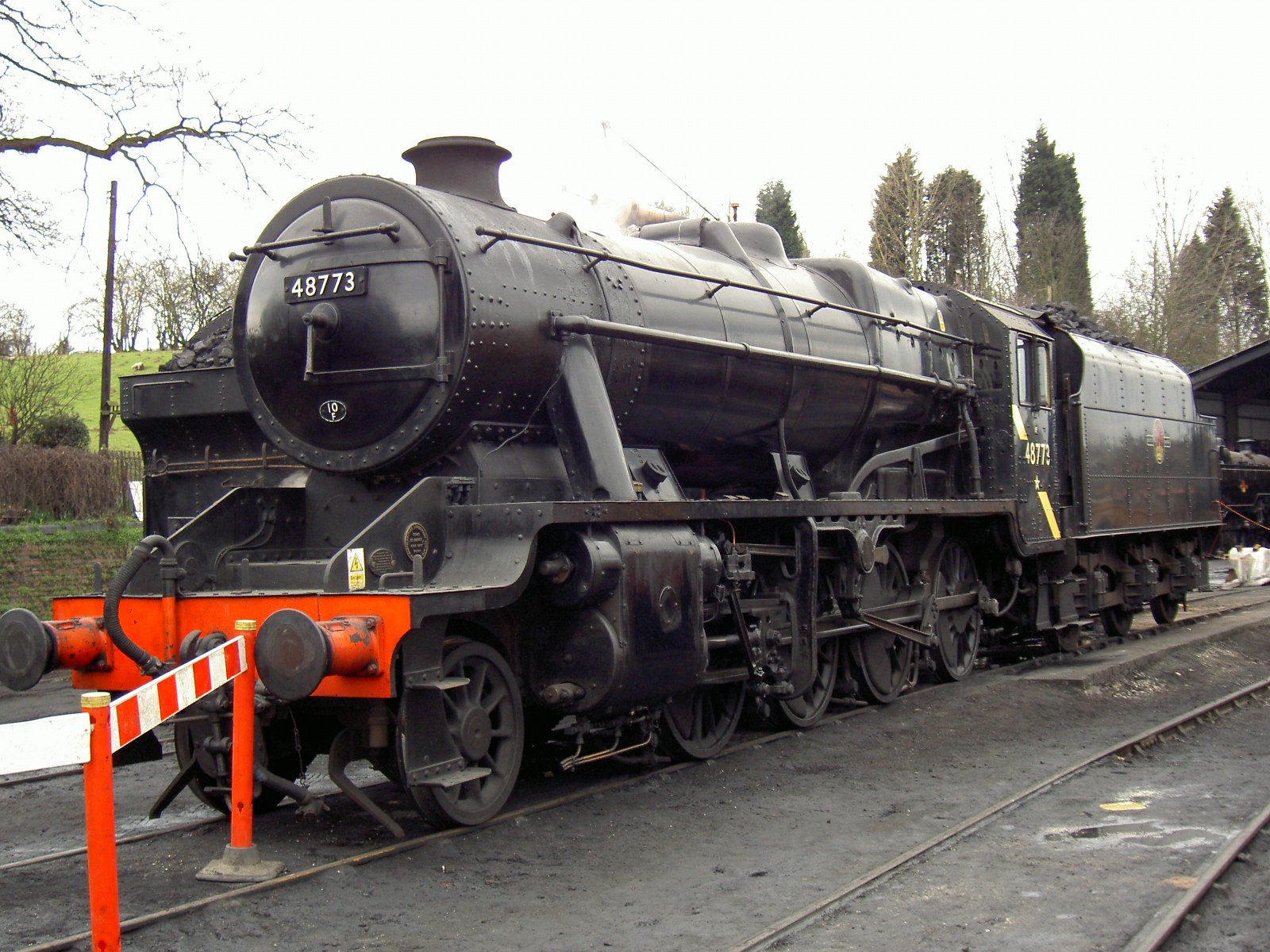 Photo of 48773 steam at Severn Valley Railway — trainlogger