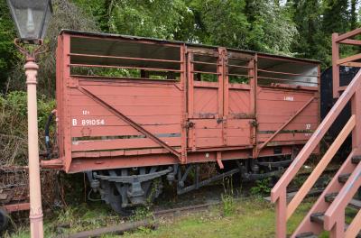 B891054 coach at Severn Valley Railway - Highley. &copy; AJax