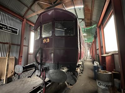 Railmotor 93 at Didcot Railway Centre. &copy; Cookey84