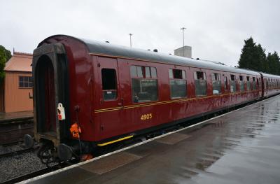 4905 coach at Severn Valley Railway - Kidderminster. &copy; AJax