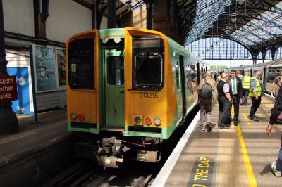 313215 at Brighton (East Sussex). &copy; al66class59