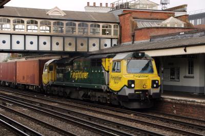 70017 at Eastleigh. &copy; al66class59