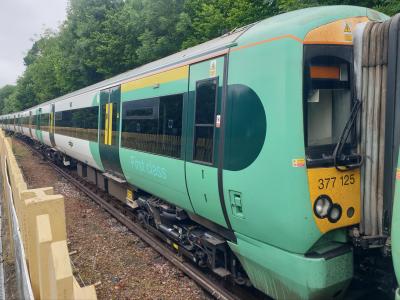 377125 at Bluebell Railway - East Grinstead. &copy; MikeMOL