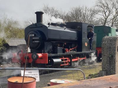 AB2138 steam at Colne Valley Railway. &copy; MikeMOL