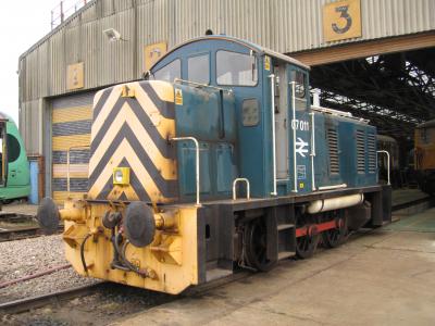 07011 at St. Leonards Depot. &copy; Ben Williams
