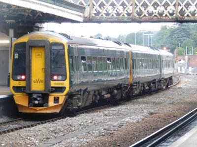 158950 at Exeter St Davids. &copy; Trainman5862