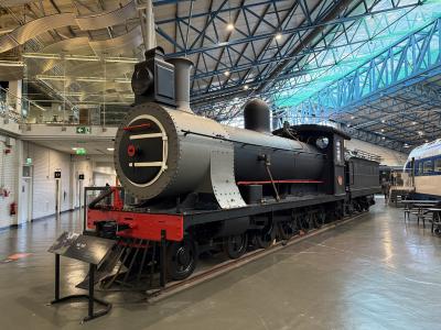 390 steam at York National Railway Museum. &copy; AJax