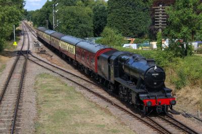 48305 steam at Great Central Railway. &copy; South Coast Trainspotter