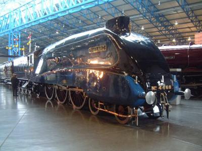 4468 Steam at York National Railway Museum. &copy; Byron5574