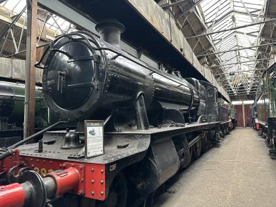3822 steam at Didcot Railway Centre. &copy; Cookey84