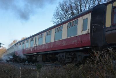 4927 coach at South Devon Railway - Bishops Bridge Loop. &copy; AJax