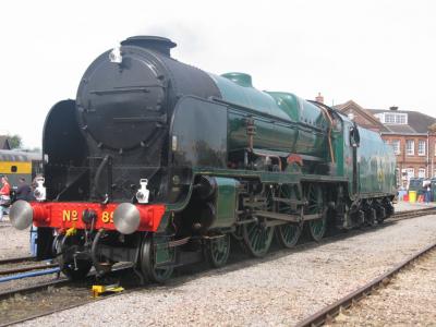 30850 STEAM at Eastleigh Works. &copy; Byron5574