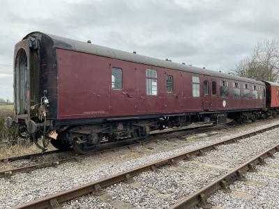 34941 coach at Swindon & Cricklade Railway. &copy; Pistolpete008
