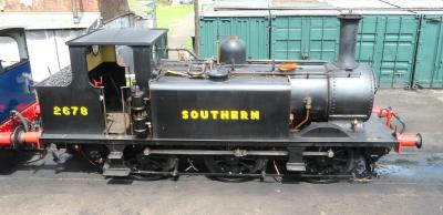 2678 steam at Kent & East Sussex Railway. &copy; Geoff