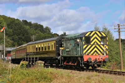 D4100 at Severn Valley Railway - Highley. &copy; stevexos