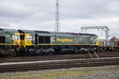 66954 at Crewe Basford Hall. &copy; Shotts