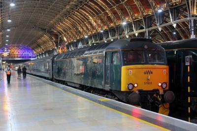 57603 at London Paddington. &copy; stevexos