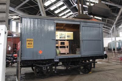 RNAD402 coach at Barrow Hill Roundhouse. &copy; ConnorsRailPhotography