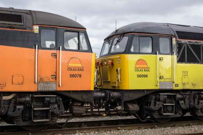 56078,56096 at Crewe Basford Hall. &copy; Shotts