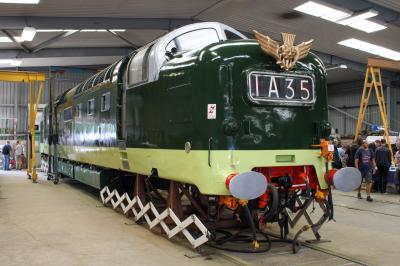 D9015 at Barrow Hill. &copy; South Coast Trainspotter